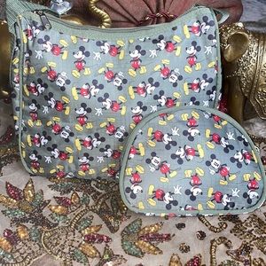 Bundle of 2 DISNEY NWOT BAG AND MAKEUP POUCH